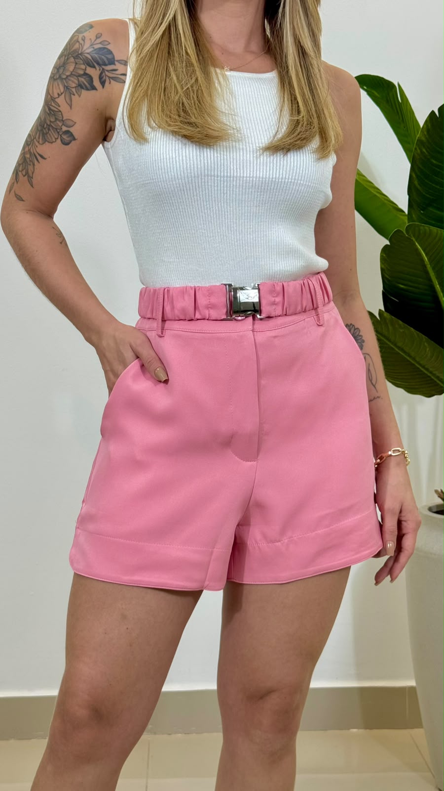 SHORT COM CINTO CHIC LET REF. 599