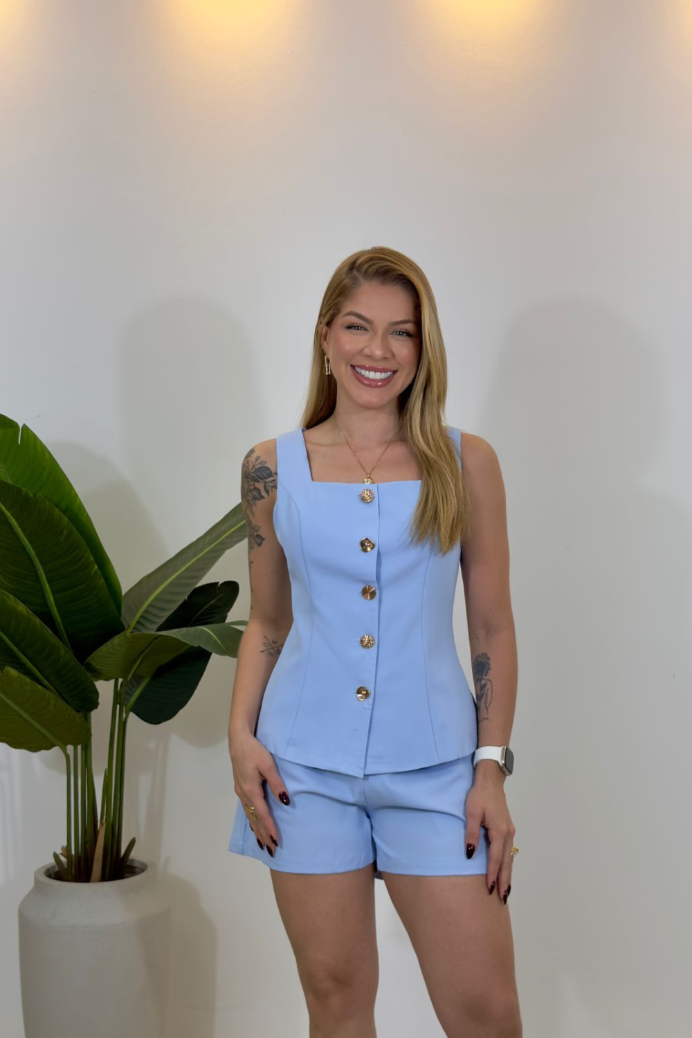CONJUNTO FEMININO CHIC LET REF. AM10178