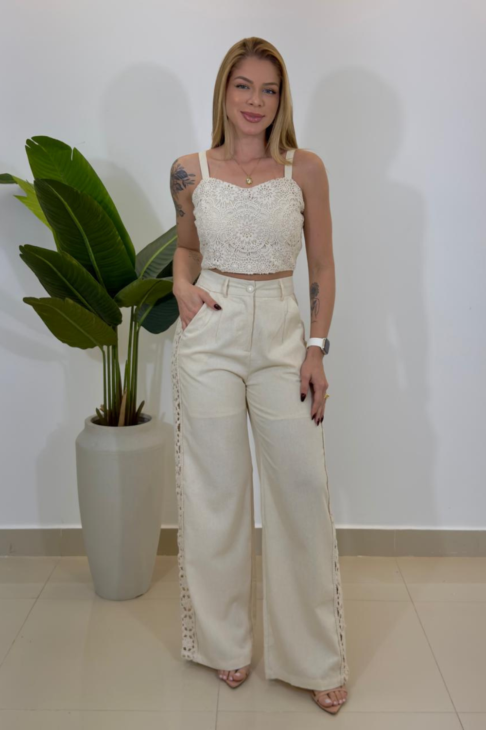 CONJUNTO FEMININO CHIC LET REF. AM6060